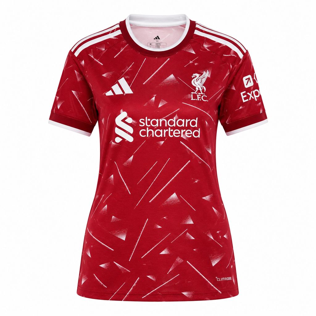 Camisa Liverpool Home 26/27 Feminina Babylook — camisa de frente