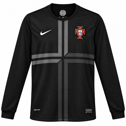 Camisa Portugal Away 2012/13 Retrô Masculina Manga Longa - imagem 3