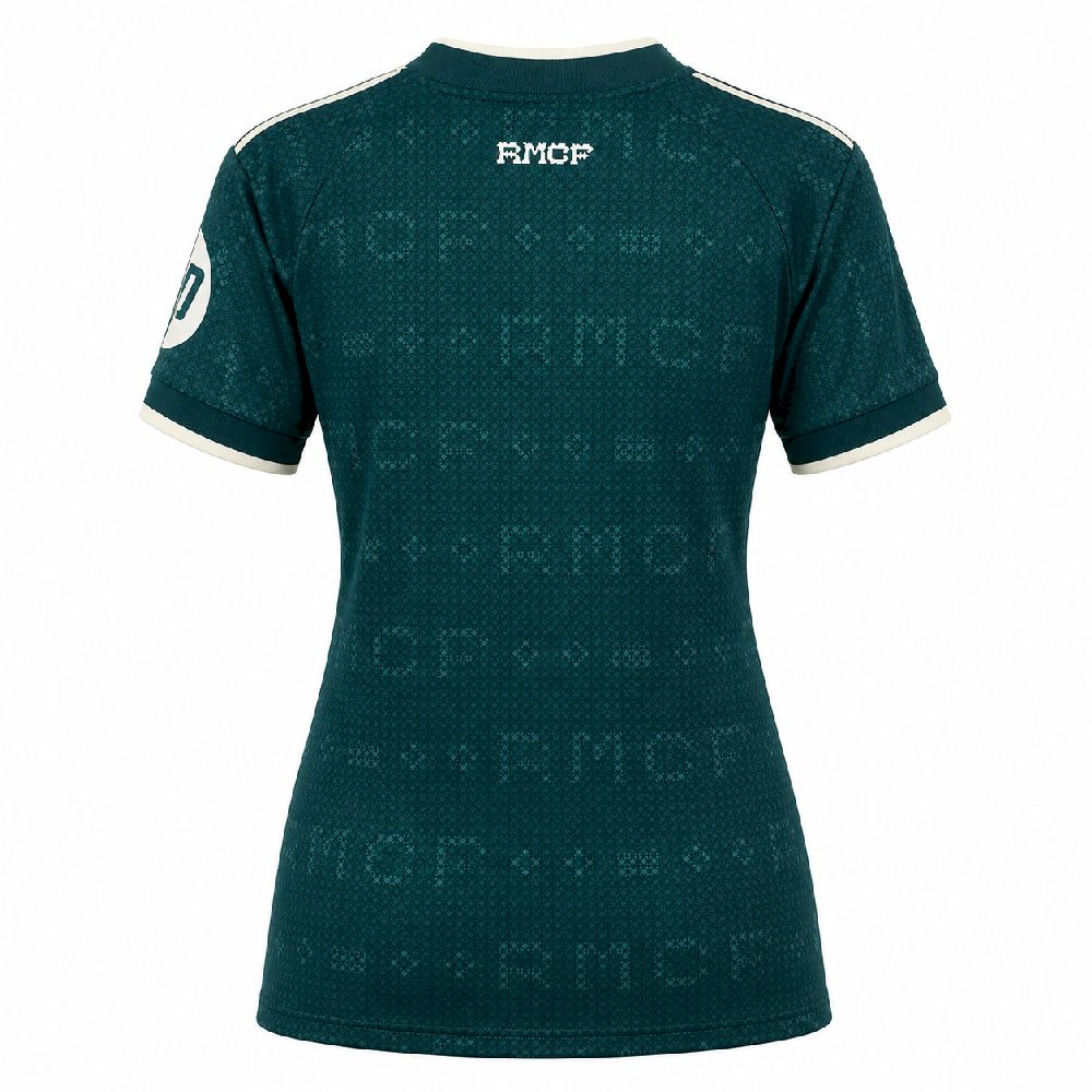 Camisa Real Madrid Away 26/27 Feminina Babylook - Verde — camisa de costas