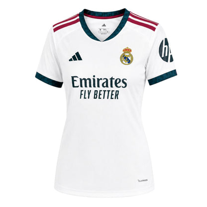 Camisa Real Madrid Home 26/27 Feminina Babylook — camisa de frente