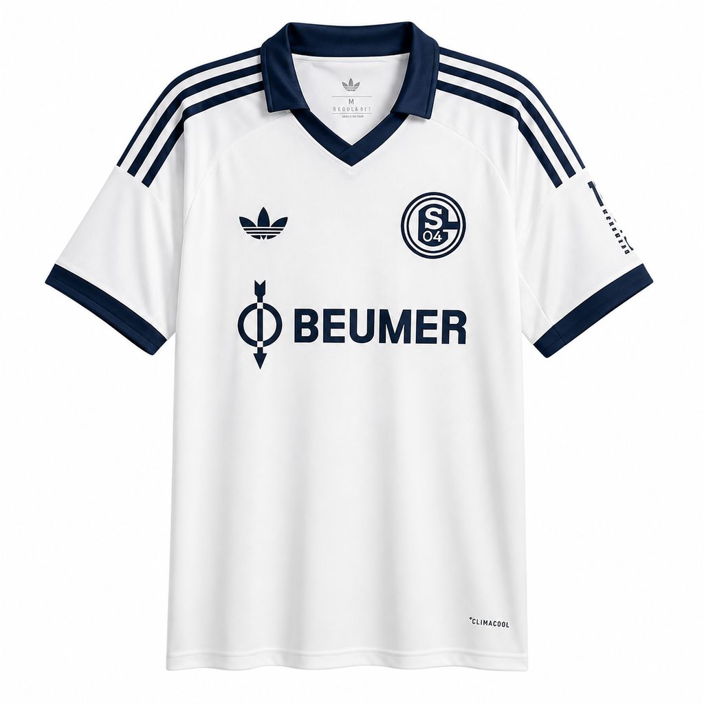 FC Schalke 04 Away 26/27 Torcedor Masculina — modelo de frente