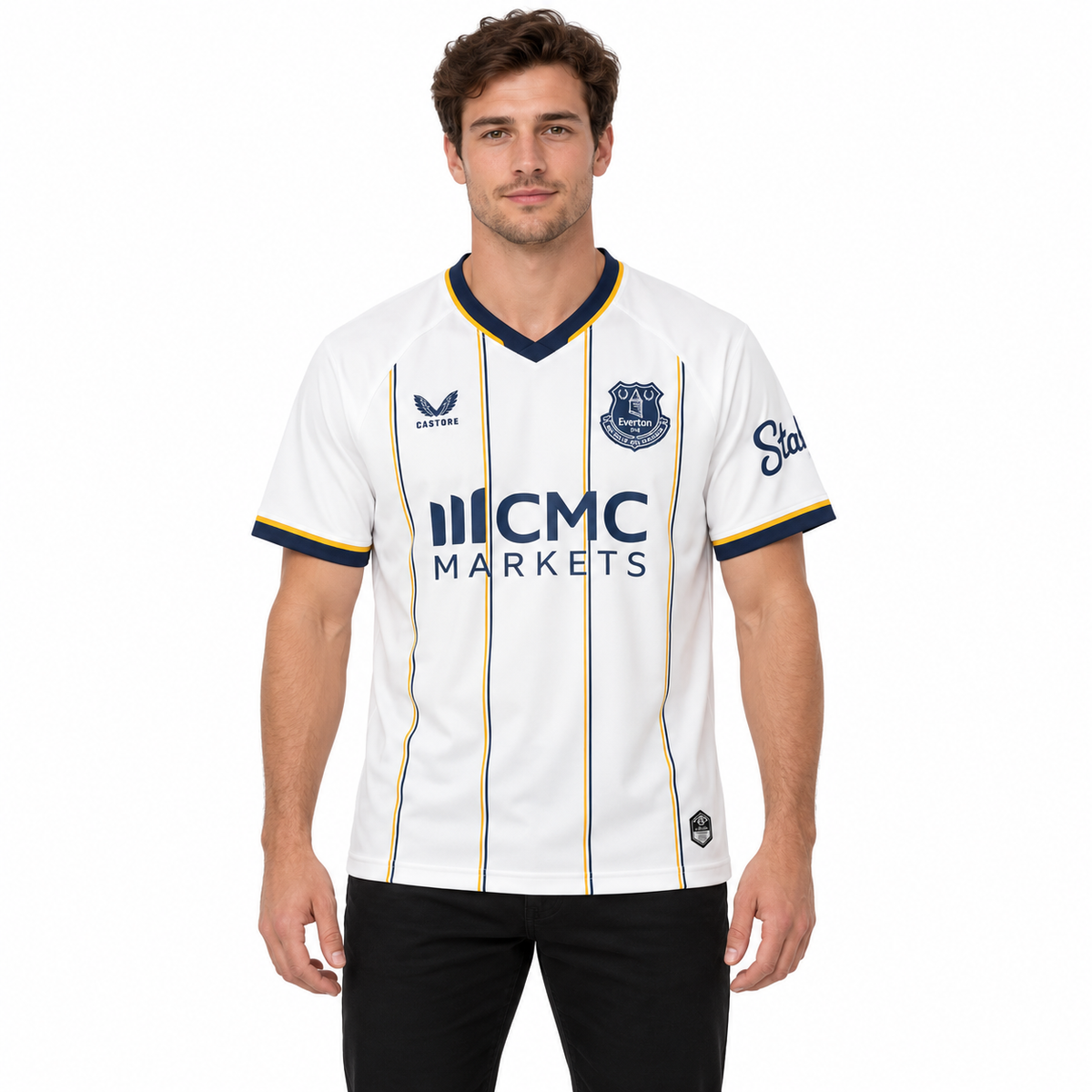Camisa Everton Away 26/27 Torcedor Masculina - Frente