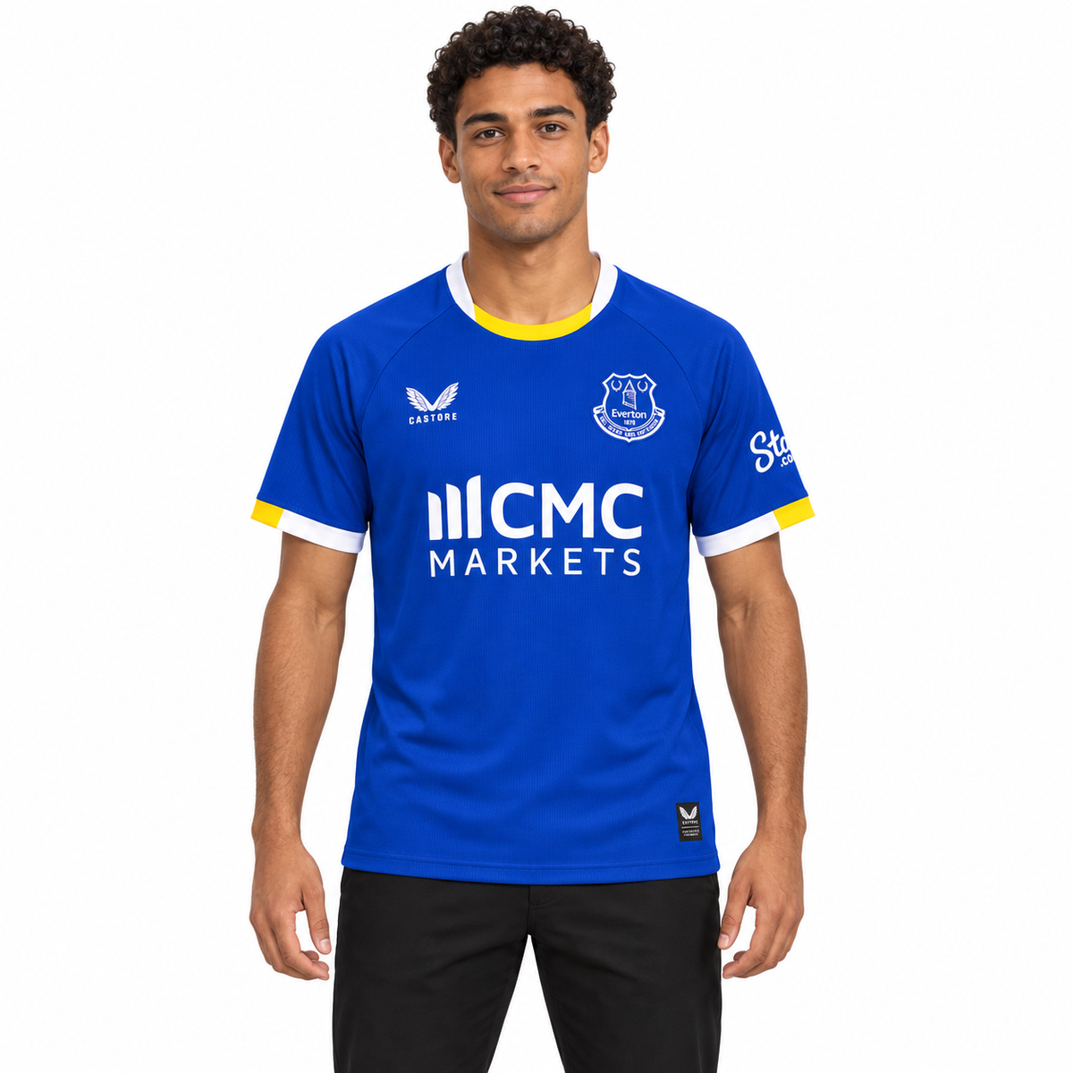 Camisa Everton Home 26/27 Torcedor Masculina - Frente