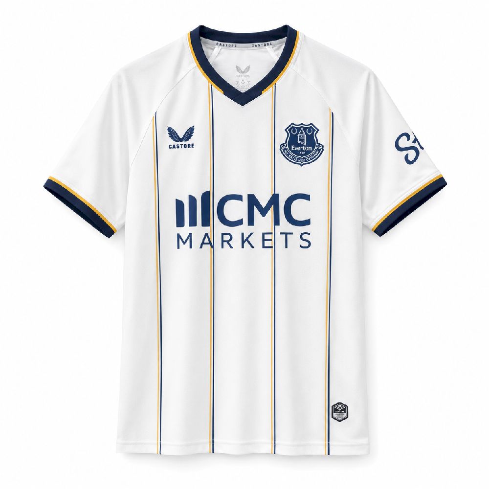 Camisa Everton Away 26/27 Torcedor Masculina - Referência Frente