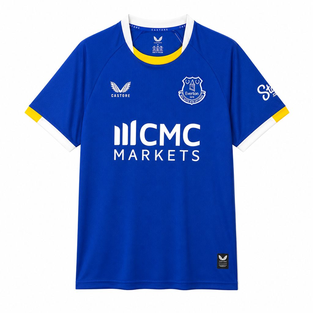 Camisa Everton Home 26/27 Torcedor Masculina - Referência Frente
