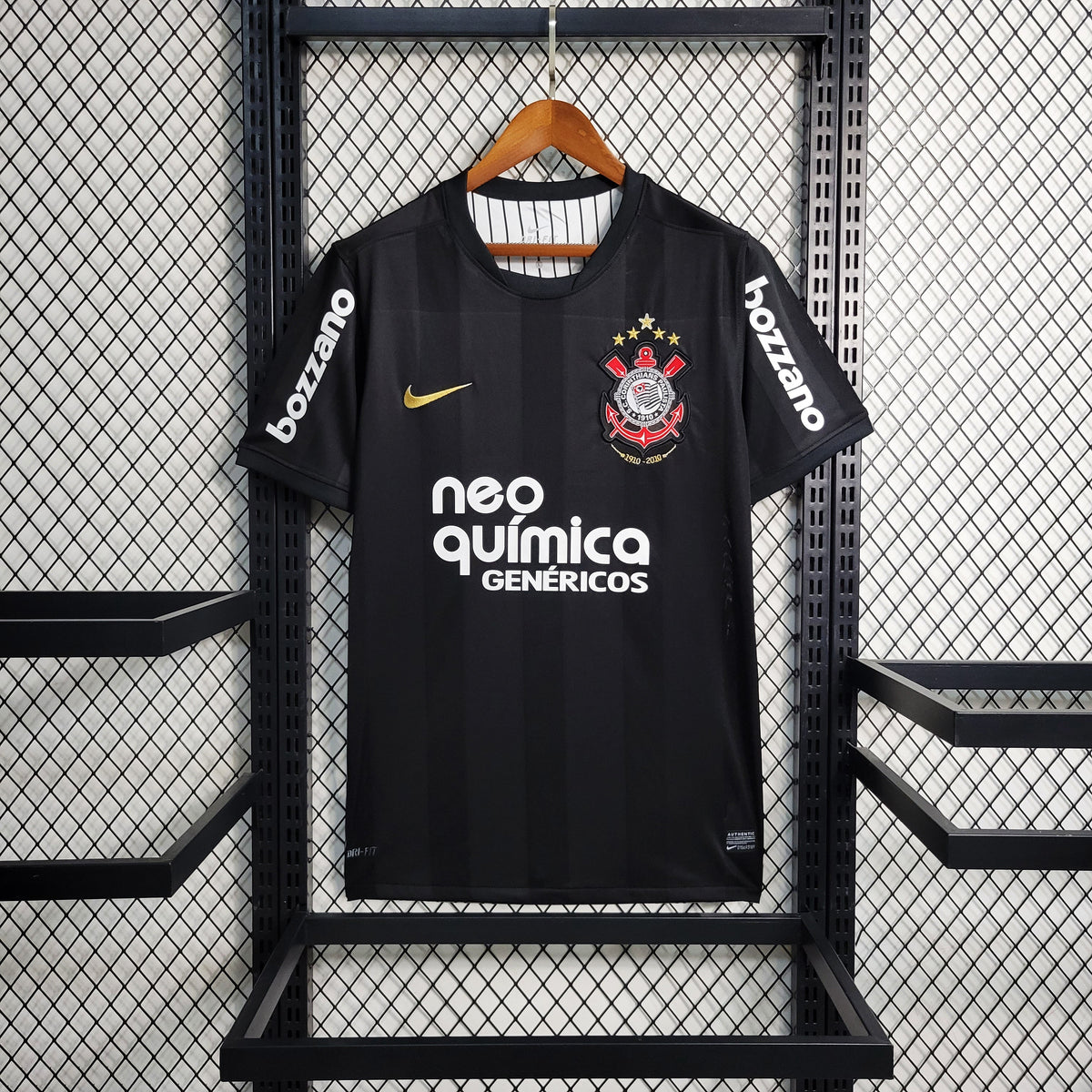 Camisa Retrô Torcedor Masculina Corinthians II 2010