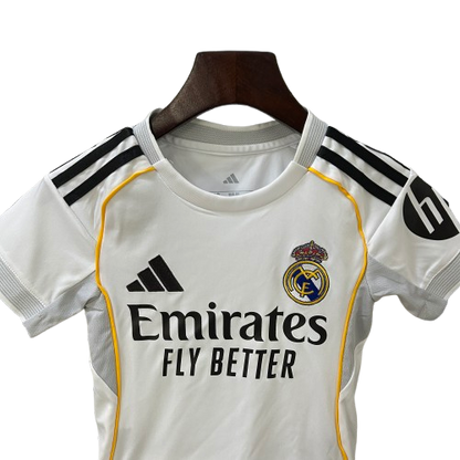 Conjunto Infantil Real Madrid Home 25/26