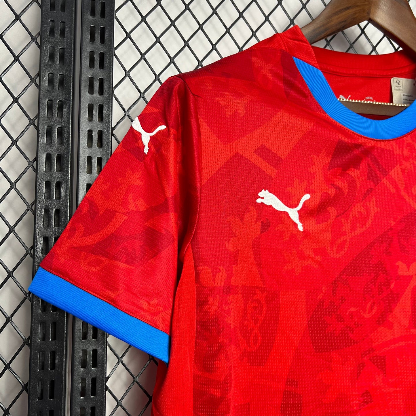 Camisa República Tcheca Home 24/25 - Torcedor Masculina Lançamento