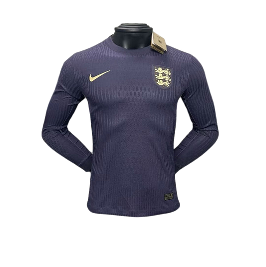 Camisa Inglaterra Away Manga Comprida 24/25 - Versão Jogador