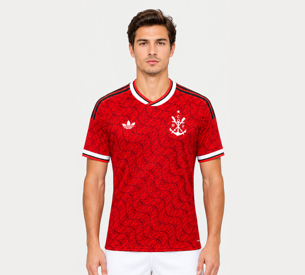 Camisa Flamengo Third 2026/27 Torcedor Masculina - Vermelha