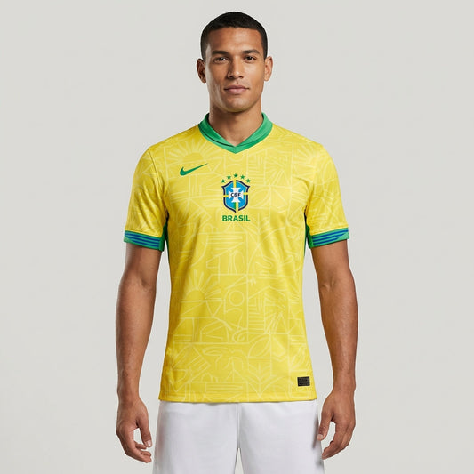 Camisa Torcedor Masculina Brasil I 2024