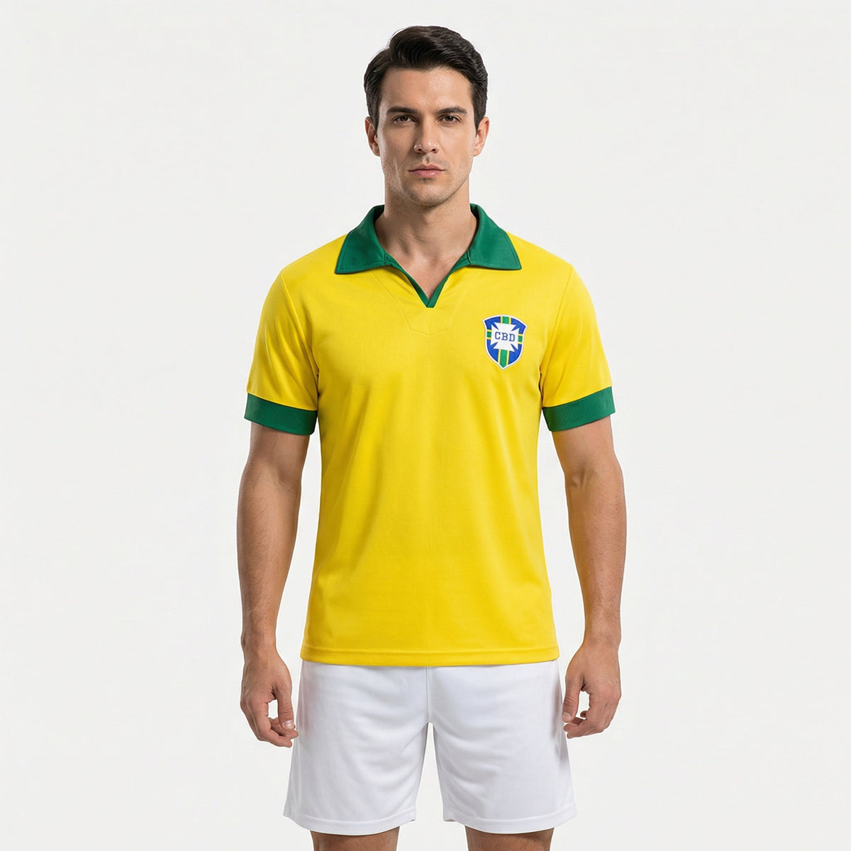 Camisa Retrô Torcedor Masculina Brasil 1958