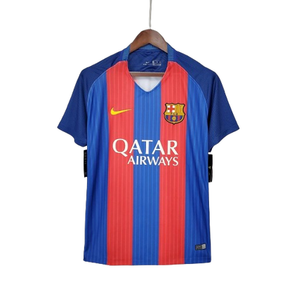 Camisa Retrô Barcelona 2012/13 Masculino Azul Grená