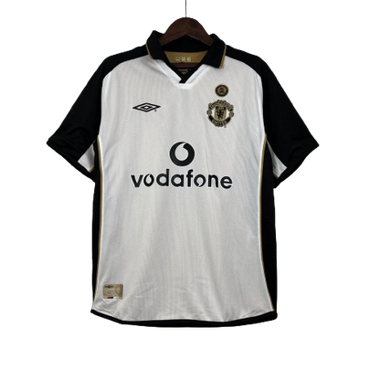 Camisa Retrô Torcedor Masculina Manchester United 2001