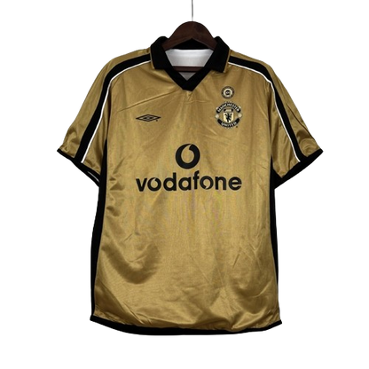 Camisa Retrô Torcedor Masculina Manchester United 2001