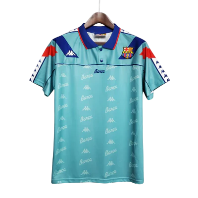 Camisa Barcelona Retrô Away 92/95 Torcedor Masculina - Azul