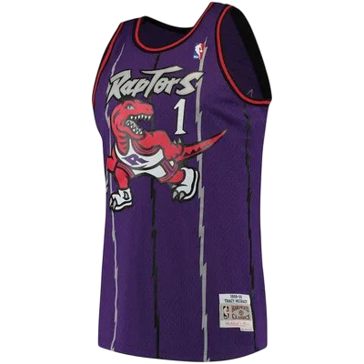 Regata Cl��ssica mitchell E Ness Toronto Raptors Swingman-Roxo