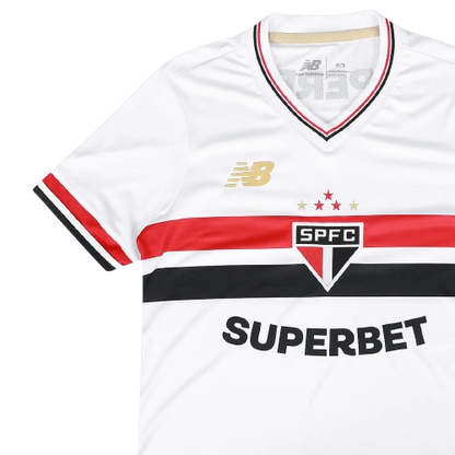 Camisa São Paulo Home 25/26 - Torcedor Masculina Lançamento