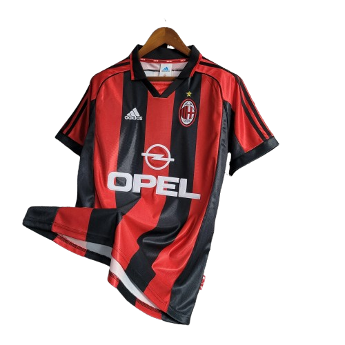 Camisa Retrô Torcedor Masculina Milan I 1998