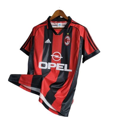 Camisa Retrô Torcedor Masculina Milan I 1998