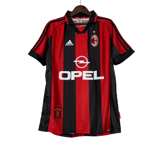 Camisa Retrô Torcedor Masculina Milan I 1998