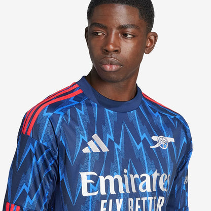 Camisa Manga Longa Torcedor Masculina Arsenal II 2025/2026