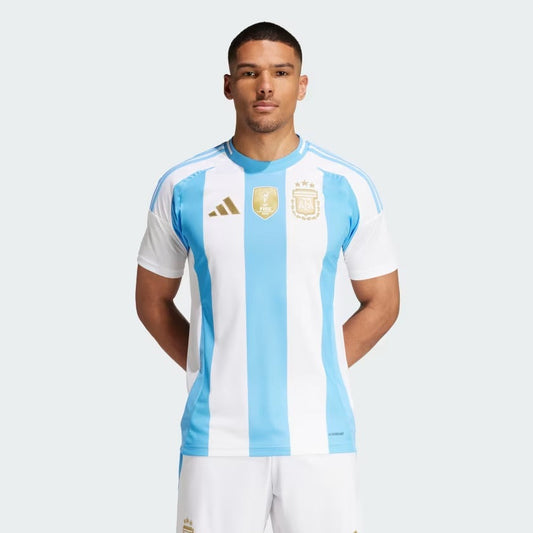 Camisa Torcedor Masculina Argentina I 2026 Copa do Mundo