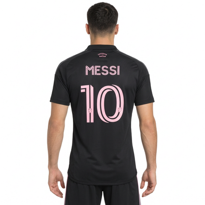 Camisa Inter Miami Away 26/27 Jogador Masculina MESSI - Preta