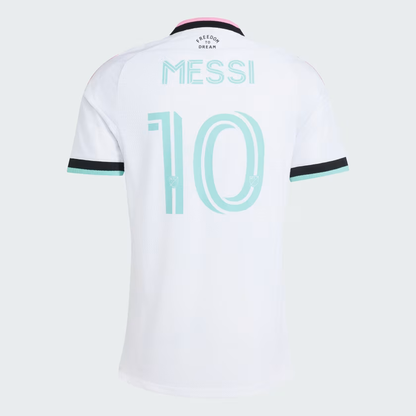 Camisa Inter Miami Third 26/27 Jogador Masculina MESSI 10 - Branca