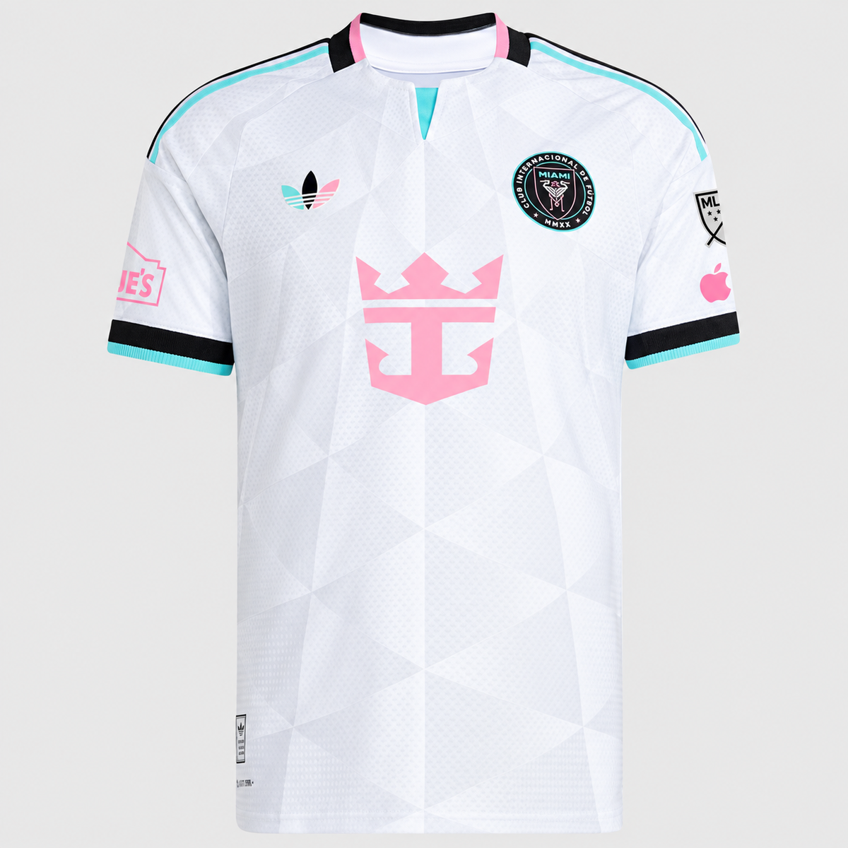 Camisa Inter Miami Third 26/27 Jogador Masculina MESSI 10 Com Patrocinios - Branca