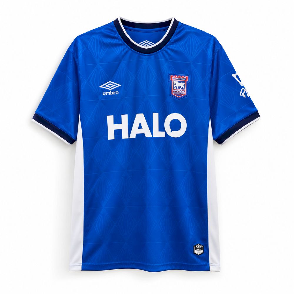 Camisa Ipswich Town Home 26/27 Torcedor Masculina - Referência Frente