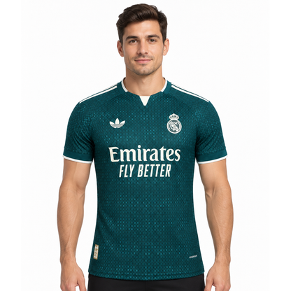 Camisa Real Madrid Third 2026/27 Jogador Masculina - Verde