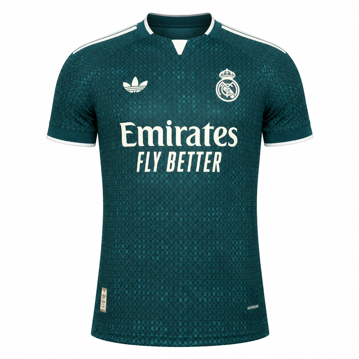 Camisa Real Madrid Third 2026/27 Jogador Masculina - Verde