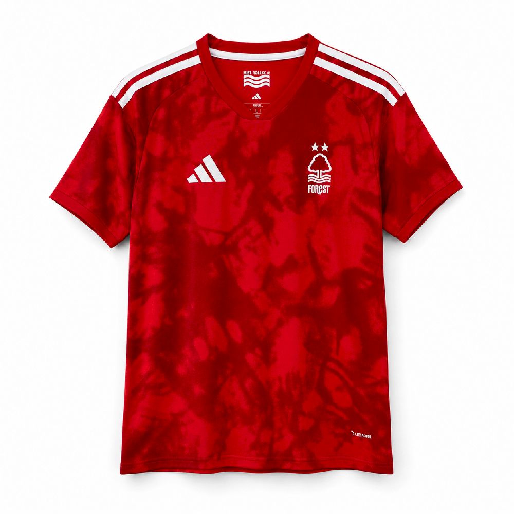Camisa Nottingham Forest Home 26/27 Torcedor Masculina - Referência Frente