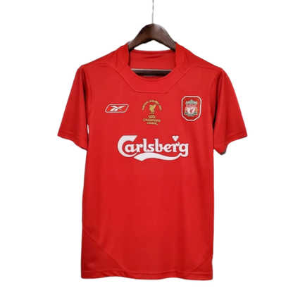 Camisa Retrô Torcedor Masculina Liverpool 2005