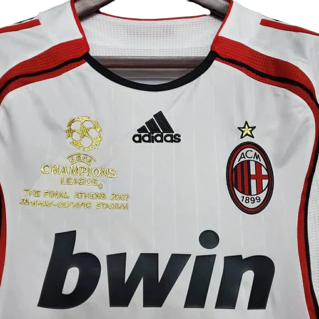Camisa Retrô Milan II Away 2006/07 Masculino Branco