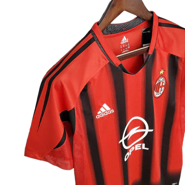 Camisa Retrô Torcedor Masculina Milan 2004