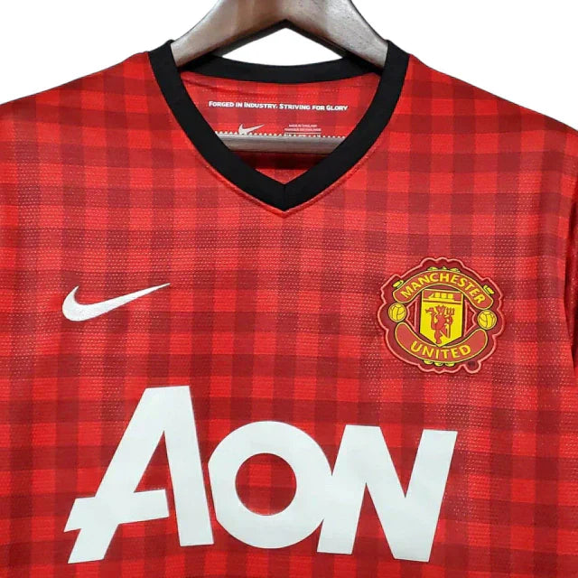 Camisa Retrô Torcedor Masculina Manchester United 2012