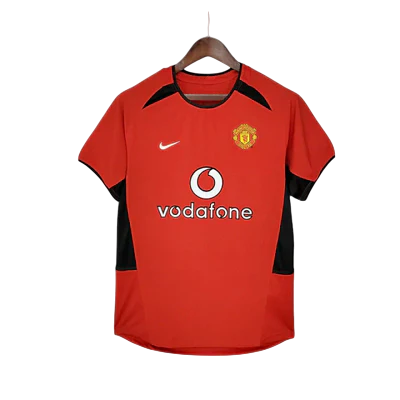 Camisa Retrô Torcedor Masculina Manchester United 2002