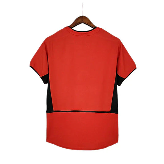Camisa Retrô Torcedor Masculina Manchester United 2002