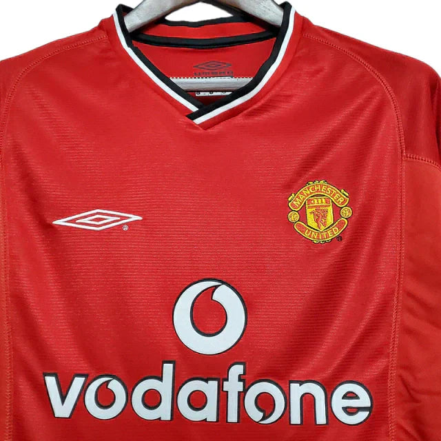 Camisa Retrô Torcedor Masculina Manchester United 2000