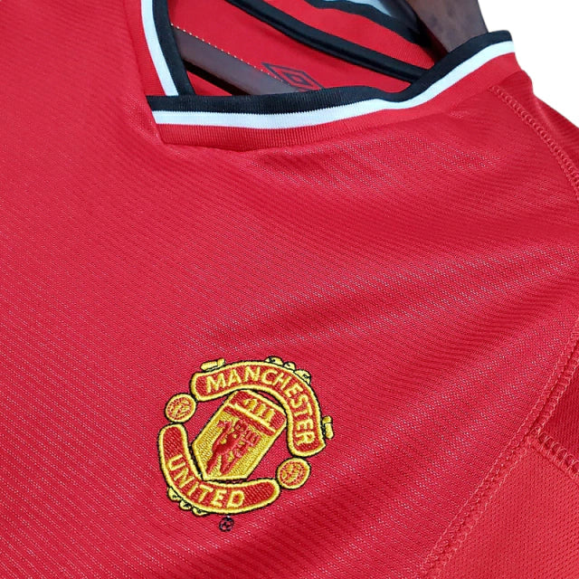 Camisa Retrô Torcedor Masculina Manchester United 2000