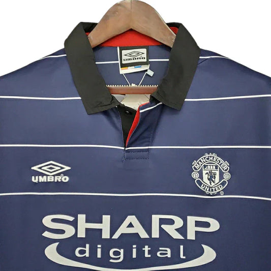 Camisa Retrô Torcedor Masculina Manchester United 1999