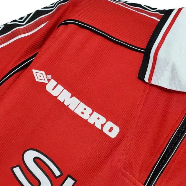 Camisa Retrô Torcedor Masculina Manchester United 1998