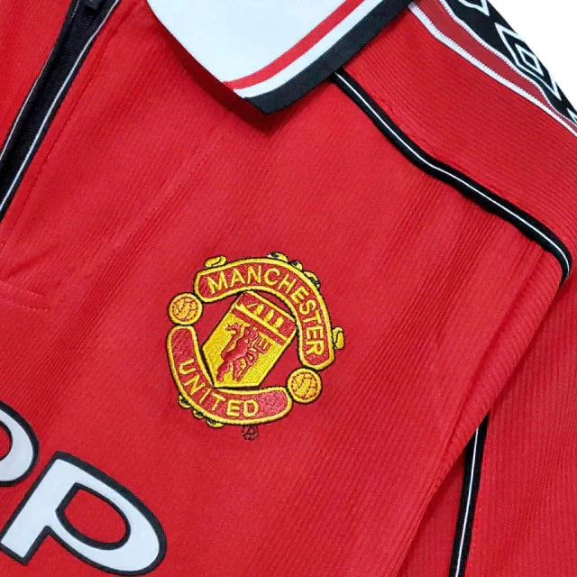 Camisa Retrô Torcedor Masculina Manchester United 1998
