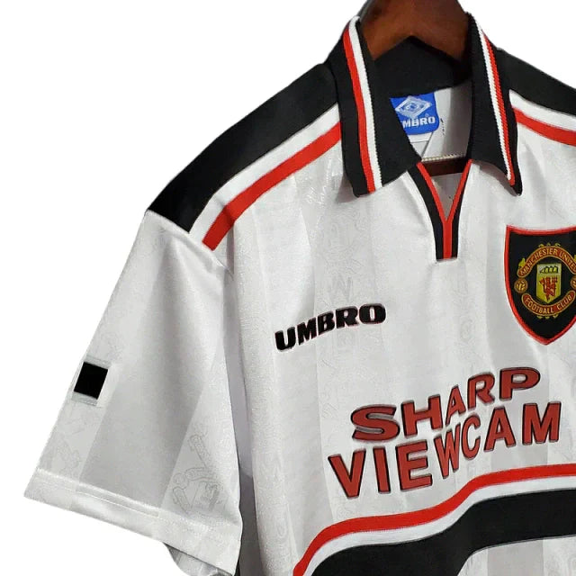 Camisa Retrô Torcedor Masculina Manchester United 1997