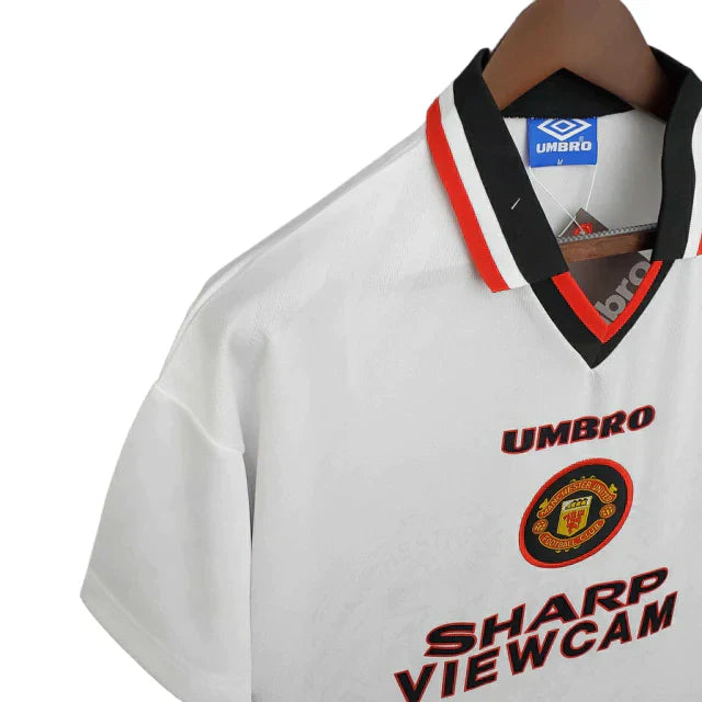 Camisa Manchester United Retrô 1996/1997 Branca