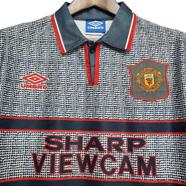 Camisa Retrô Torcedor Masculina Manchester United 1995