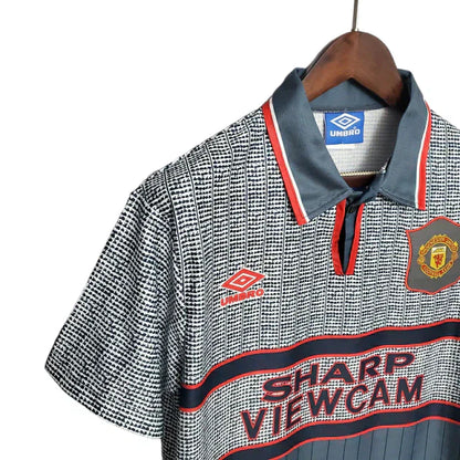 Camisa Retrô Torcedor Masculina Manchester United 1995