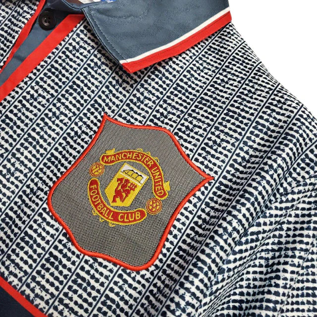 Camisa Retrô Torcedor Masculina Manchester United 1995